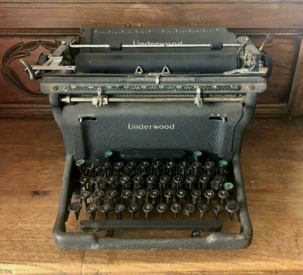 Machine à écrire vintage décoration mariage